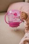 Galaxy Drinking Cup with Handle Baby Water Bottle 125 ml 6+ Months Pink - 5