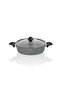 Mastercook 7 Parça Granit Tencere Seti Gri - 4