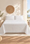 Farel 100% Cotton Muslin Double Pique Set White - 2