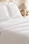 Farel 100% Cotton Muslin Double Pique Set White - 4