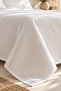 Farel 100% Cotton Muslin Double Pique Set White - 5