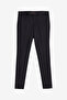 Men's Black Slim Fit Slim Fit Vest Suit Swallow Collar with Cover Pocket - 13