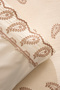 Incanto 100% Cotton Muslin Double Brodeed Pique Set Mink - 8
