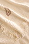 Incanto 100% Cotton Muslin Double Brodeed Pique Set Mink - 7