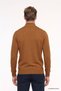 Men's Cinnamon Non-Pilling Standard Fit Normal Cut Half Turtleneck Knitwear Sweater - 6