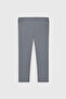 Men's Gray Slim Fit Slim Fit Waist Tie Side Pocket Seersucker Patterned Trousers - 14