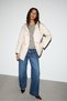 Padded jacket with adjustable waist - 5