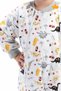 2-9 years old 2.5 tog fiber filled premium quality children's sleep bag gray dinosaur 23504 - 2