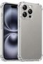 iPhone 15 Pro Max Case Antishock Shock Absorbing Camera Protected Flexible Transparent Silicone Cover