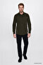 100% Cotton Regular Fit Classic Collar Velvet Shirt with Pockets - 2