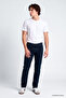 Daren Straight Fit Straight Cut Regular Waist Cotton Stretch Jean Denim Men's Trousers Ml70700026Cp
