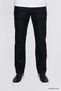 Arizona Straight Fit Regular Waist Straight Leg Men's Black 5 Pocket Stretch Pants - 3