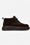 LILYA Brown Suede Genuine Leather Women's Chukka Boot - 5