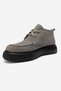 Lilya Smoked Gray Suede Genuine Leather Women's Chukka Boots - 8