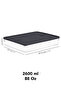 6-Piece 2600ml Refrigerator Organizer - Microwave Safe Leak-Proof Lid Kitchen Organizer Anthracite - 6
