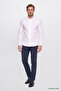 Men's Oxford Easy Iron Cotton Anti-Sweat Shirt White Button-Down Collar Slim Fit Slim Cut - 5