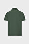 Men's Khaki 100% Cotton Non-Curling Pique Polo Collar Slim Fit Slim Fit T-Shirt - 9