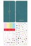 2027 Year Weekly Linen 9X17 cm Pocket Planner 12 Months Dark Green - 7