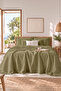 Farel 100% Cotton Muslin Double Pique Set Sage