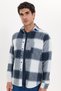 Men's Regular Fit Comfortable Cut Winter Plaid Lumberjack Shirt - 8