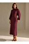 Women's Knitwear Long Dress Bat Sleeve