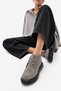 Lilya Smoked Gray Suede Genuine Leather Women's Chukka Boots - 2