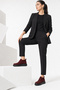 LILYA Burgundy Suede Genuine Leather Women's Chukka Boots - 3