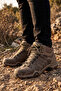 Ds4.Montana Brown Black Unisex Outdoor Trekking Boots - 6