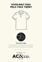 Men's Khaki 100% Cotton Non-Curling Pique Polo Collar Slim Fit Slim Fit T-Shirt - 5