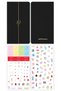 2027 Year Weekly Linen 9X17 cm Pocket Planner 12 Months Black - 7