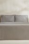 Farel Muslin Double Pique Set Light Gray - 3