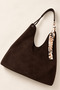 Women's Shoulder Bag Genuine Suede Leather Large Size Shopper Large Volume Shawl Detailed Daily Bag Elt3009 - 5
