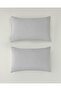 Pure Cotton 2-Piece Pillowcase 50X70 cm Pebble Stone - 4