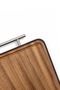 Dublin Stainless Steel And Ebony Reversible Cutting Board - 6