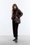 PADDED JACKET WITH COLLAR DETAIL - 2