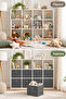 2 Pieces of In-Cabinet Organizer - Laundry Toy Storage Box Basket Organizer 30X30X30 cm - 3