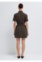 Liyosel (Tencel) ™ ) Brown Short Dress 1310860-71603 - 6
