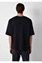 Logo Printed Black T-Shirt Oversize / Wide Cut 0613581-900 - 6