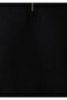 Black Basic Sweatshirt with Half Zipper 0S20027-900 - 8