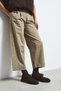 Katy Bitter Brown Genuine Suede Leather Saraç Drawstring Detail Marine Women's Loafer - 3