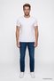 Navy Blue Men's Slim Fit Denim Trousers W12S00031317 Texas Slim Denim