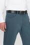 Men's Petrol Non-Marking Slim Fit Slim Cut 5 Pocket Cotton Canvas Flexible Casual Trousers - 10