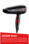 Linda Hair Dryer AR569 2000W Blow Dryer Black - 6