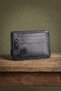 Fermi - Genuine Leather Minimalist Men's Card Holder, Slim Wallet