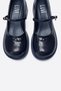 Luanda Navy Blue Strappy Women's Thick Heeled Mary Jane Shoes - 4