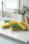 Classic Corrugated 8-Piece Green Sponge Twenty-Four Pack 24 Packs - 5