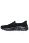 Women's sports shoes, GO WALK FLEX-RUE SLIP-INS 125508-BBK black, suede 40 - 6