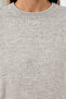 Stone Wide Fit Soft Textured Knitwear Sweater Twoaw25Kz00168 - 4