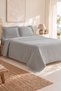 Farel Muslin Double Pique Set Light Gray - 2