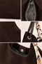 Women's Shoulder Bag Genuine Suede Leather Large Size Shopper Large Volume Shawl Detailed Daily Bag Elt3009 - 6